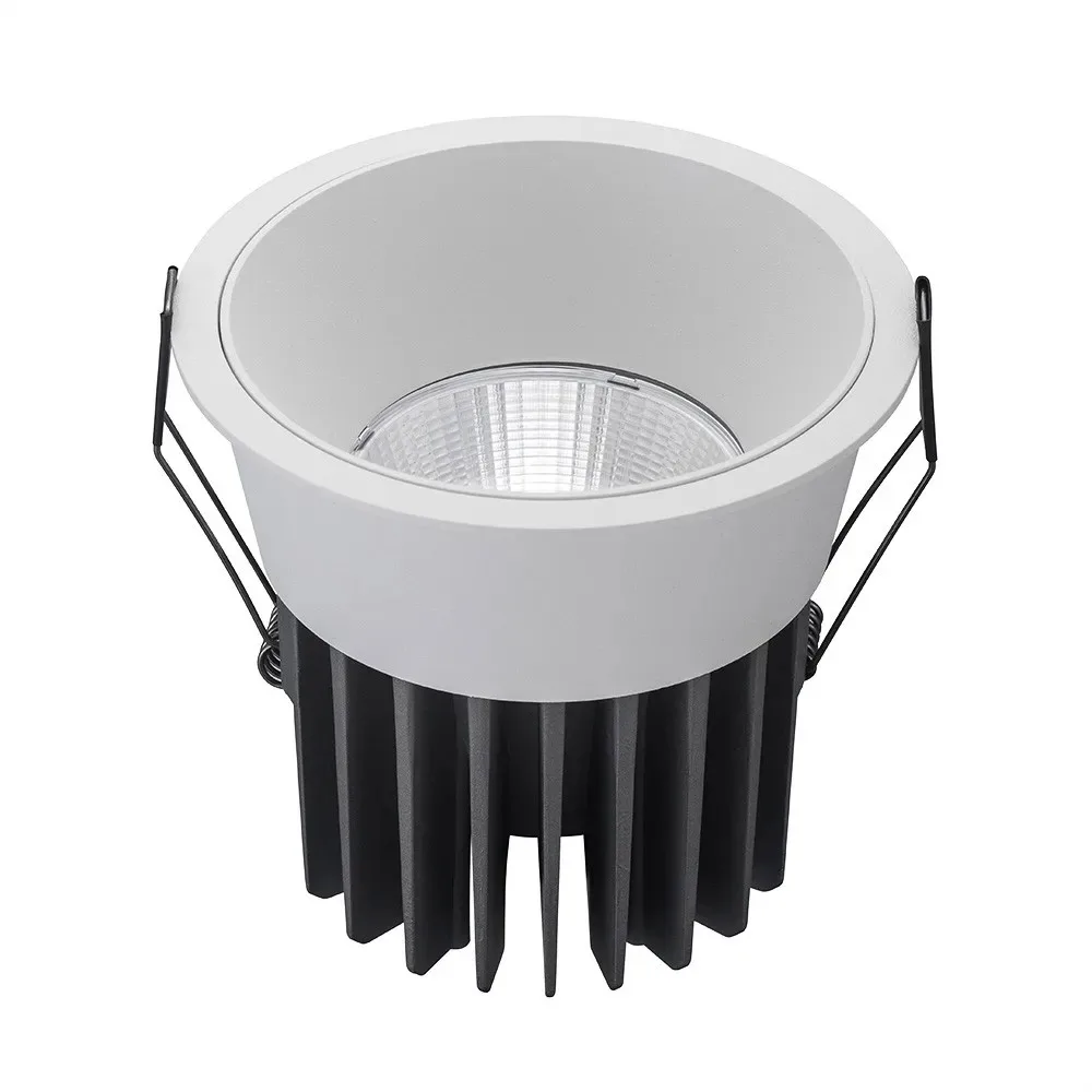 Imagem -03 - Dimmable Led Downlight Lâmpada Embutida do Teto Cob Light Home Office Store Dali 010v 5w 7w 10w 12w 15w 18w 220v ca