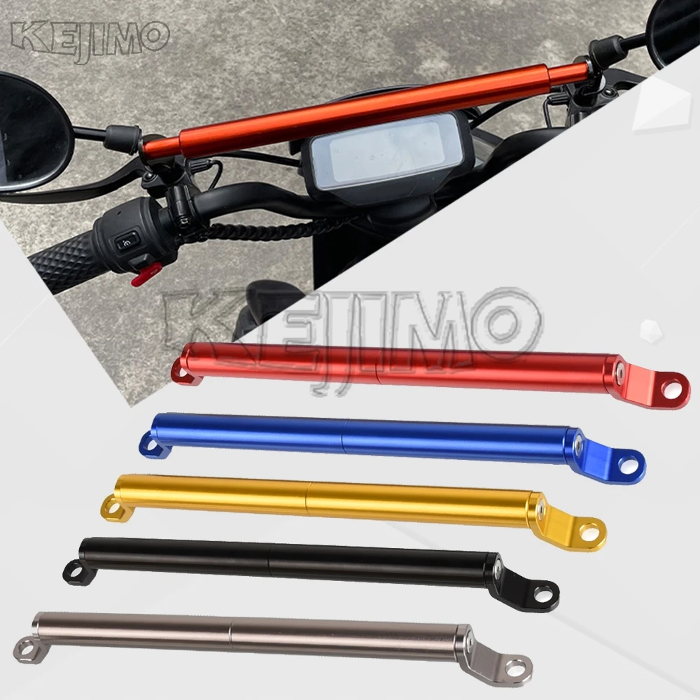 Moto Balance Rod Motorcycle Mirror Crossbar Expansion Universal Multi-functional Bar Modified Aluminum Alloy Extension Bracket