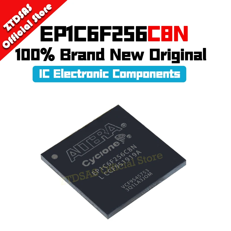 1-100Pcs New Original EP1C6F256C8N EP1C6F256C8 EP1C6F256 EP1C6F EP IC MCU Chip BGA