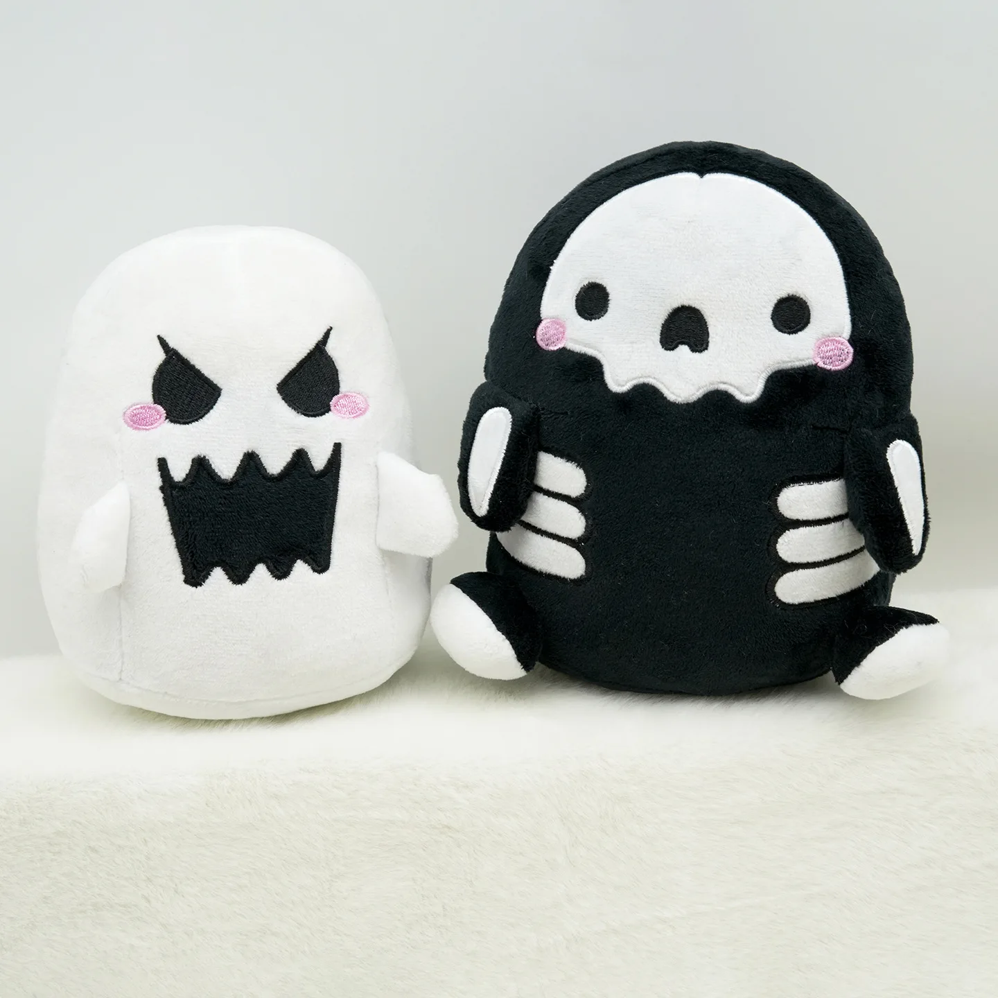 

New KREEPY KUTIES Halloween Plush Toys Cartoon Cute Soft Stuffed Pillow Fumo Dolls For Kid Birthday Christmas Gift