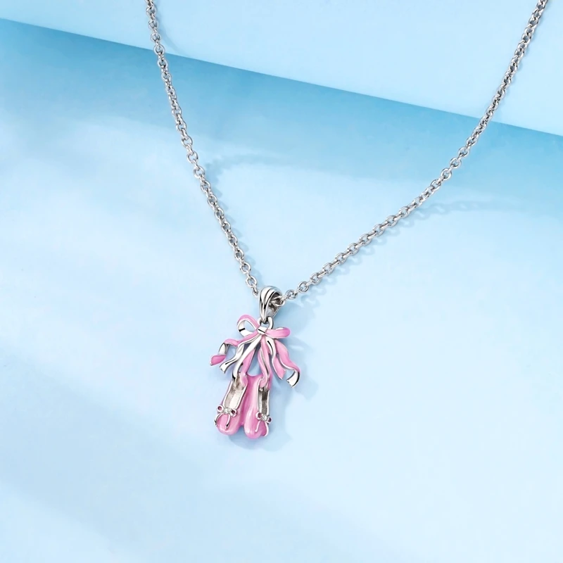 Neue Halskette aus 925er-Sterlingsilber, Original-Zirkon, Herz, Schmetterling, Sonnenblume, Anhänger, Halskette für Frauen, Geschenk, Party-Schmuck – Detail 8