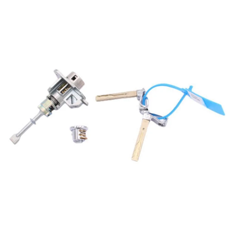 

AEA7-Car Door Lock Cylinder 2 Keys & Rotor-Glove Box Set Replacement Parts Accessories Fit For Hyundai Santa Fe 2013-2018