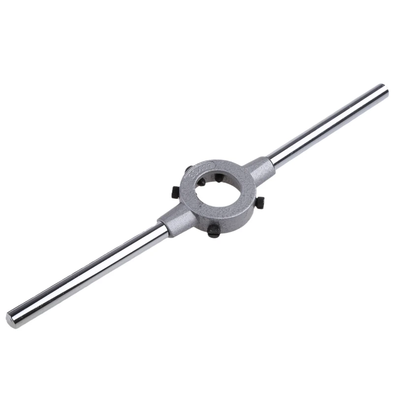 ipiip ダイストックハンドルレンチ高炭素鋼メトリックラウンドダイホルダー M3-M6 M7-9 M10-11 M12-16 M18-22 ダイス用