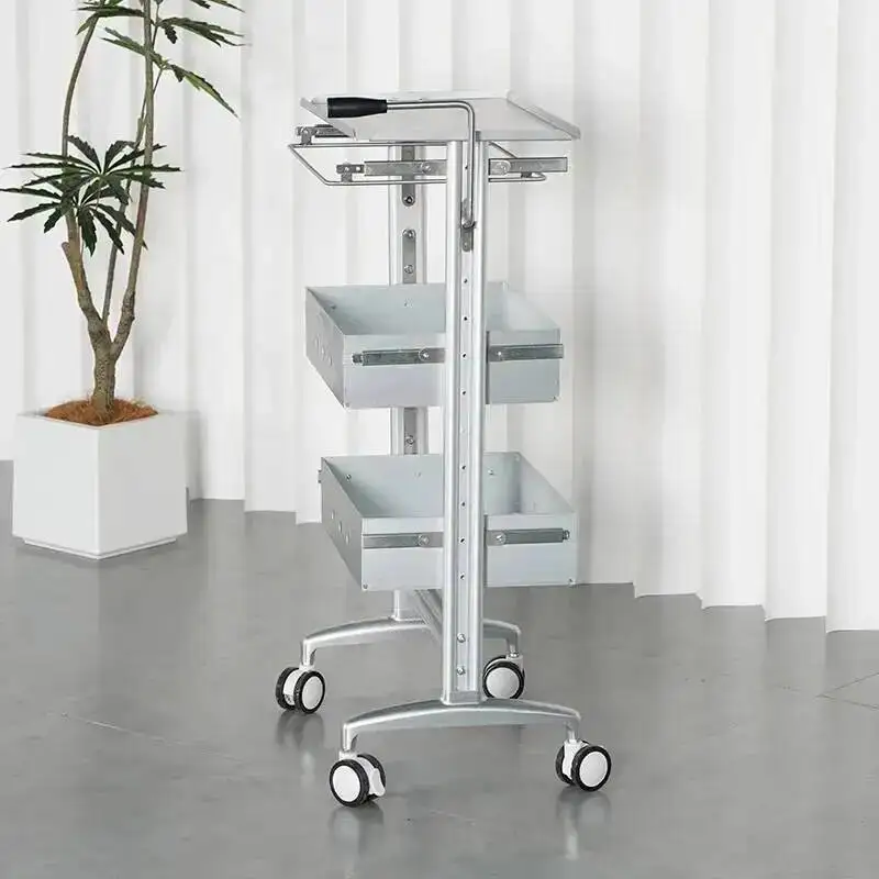 Manicure Support Cart Beauty Salon Tray Cosmetic Helper Trolley Organizers Trolleys Professional Ergonomic Corrosion Resistant