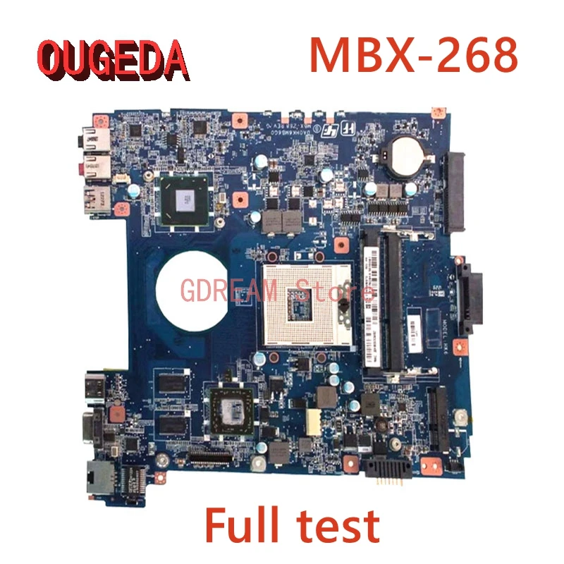 

OUGEDA DA0HK6MB6G0 MBX-268 Mainboard For Sony Vaio SVE14 Laptop Motherboard HM76 HD7600 1GB GPU DDR3 Full test