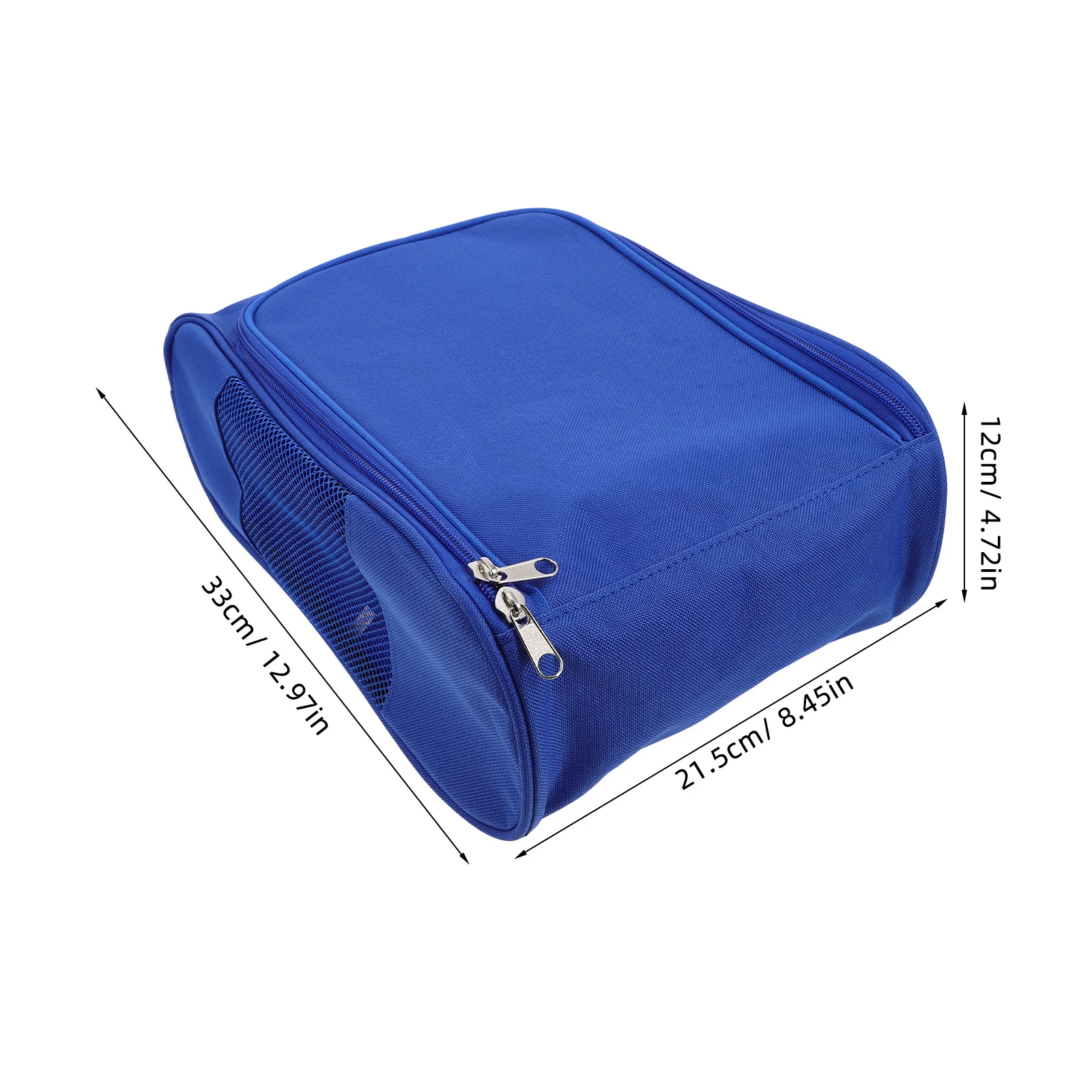 Travel Shoe Bag for Golf Shoes Large Capacity Lightweight Carrier with Zipper Portable Sports Footwear Holder for Outdoor