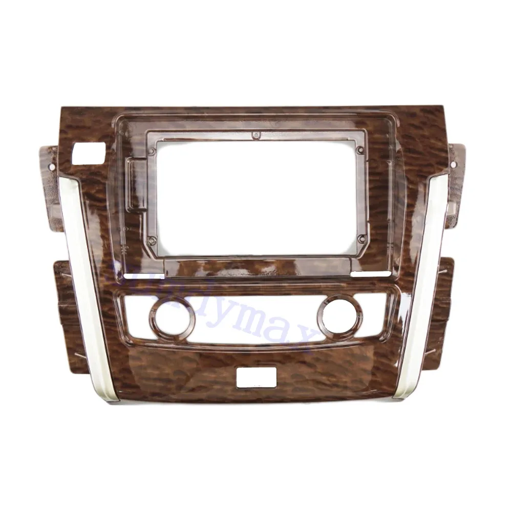 2din 10.1 بوصة إطار راديو السيارة Fascias لنيسان باترول Y61 2010-2017 لوحة الملاحة شاشة أندرويد Dask عدة فآسيا الإطار #2