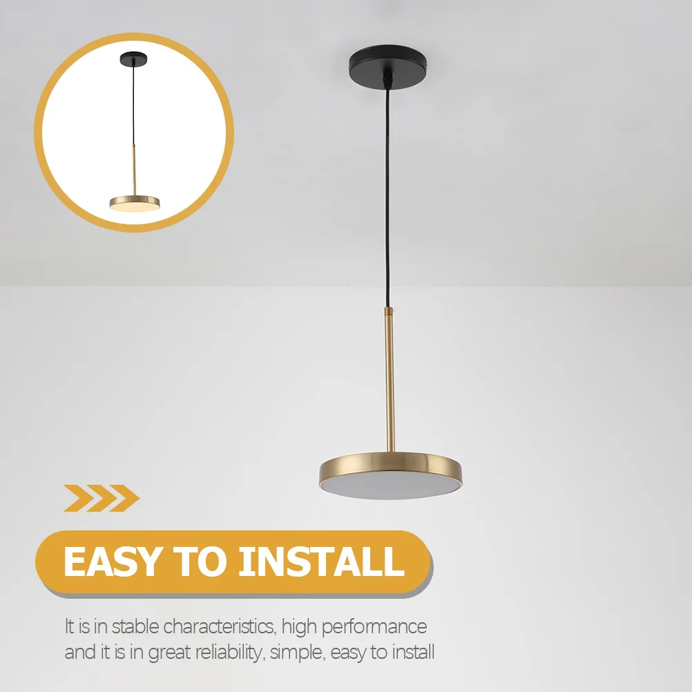 

Ceiling Light Nordic Style Durable Practical LED Chandelier Bedroom Living Room Fixture Easy Install Shadows Decor