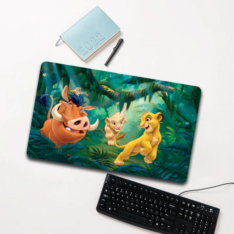 

Disney The Lion King Jungle Interaction Mouse Pad Large Non-slip Waterproof Desk Mat for Laptop Office