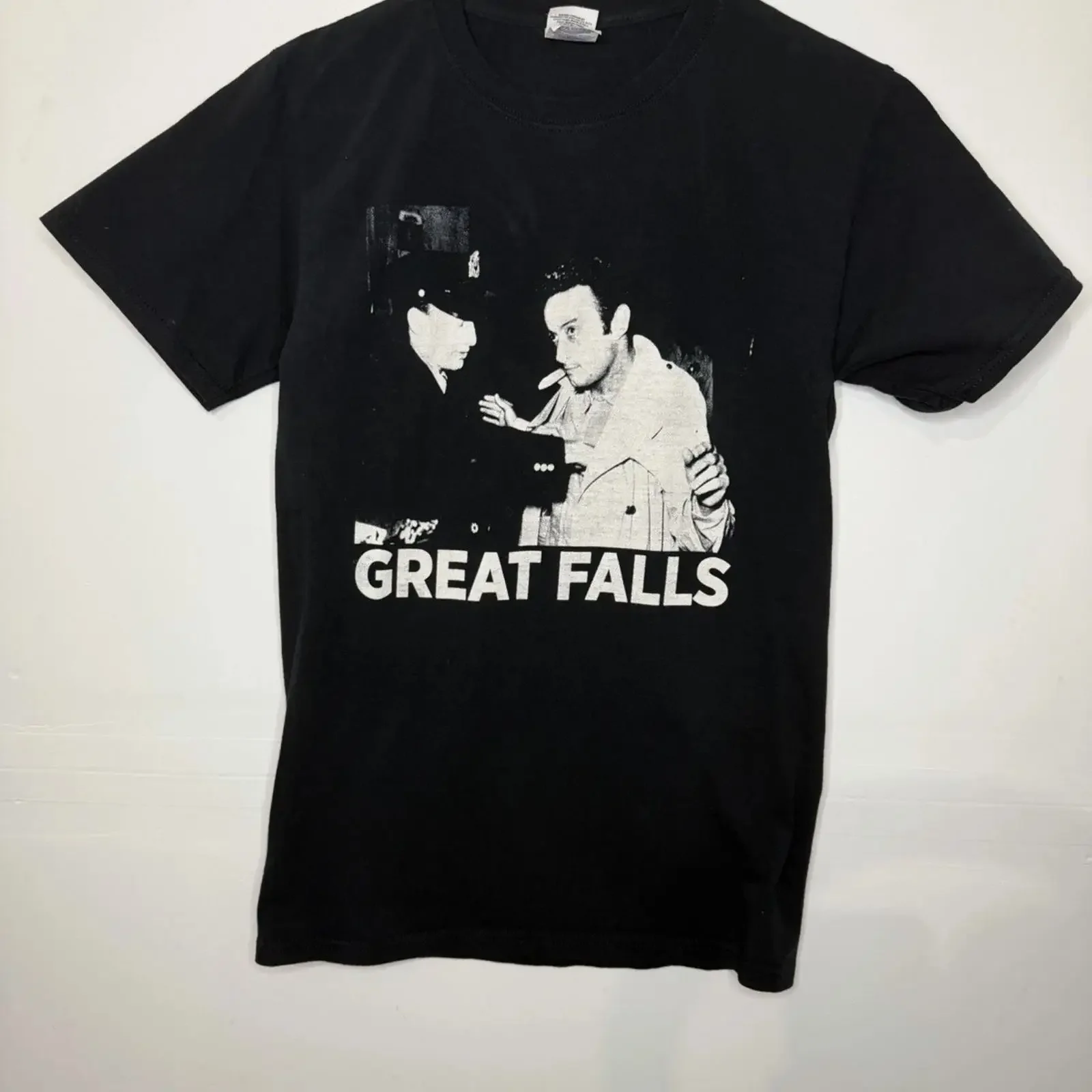 Great Falls Band T Shirt Small Black Noise Rock Sludge Metal Neurot Recordings vintage Washed Comfortable streetwear Soft