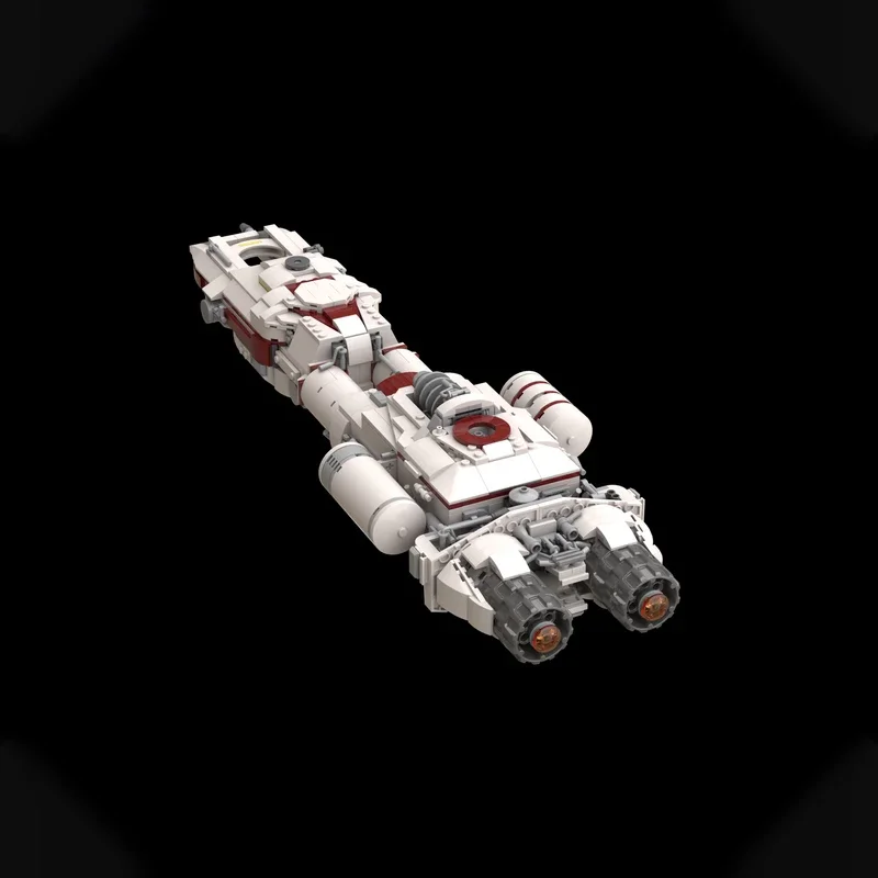 

Набор для сборки MOC Tantive IV (1120 деталей), альтернативный конструктор Star Battle, инновационный STEM-проект, подарок на Рождество