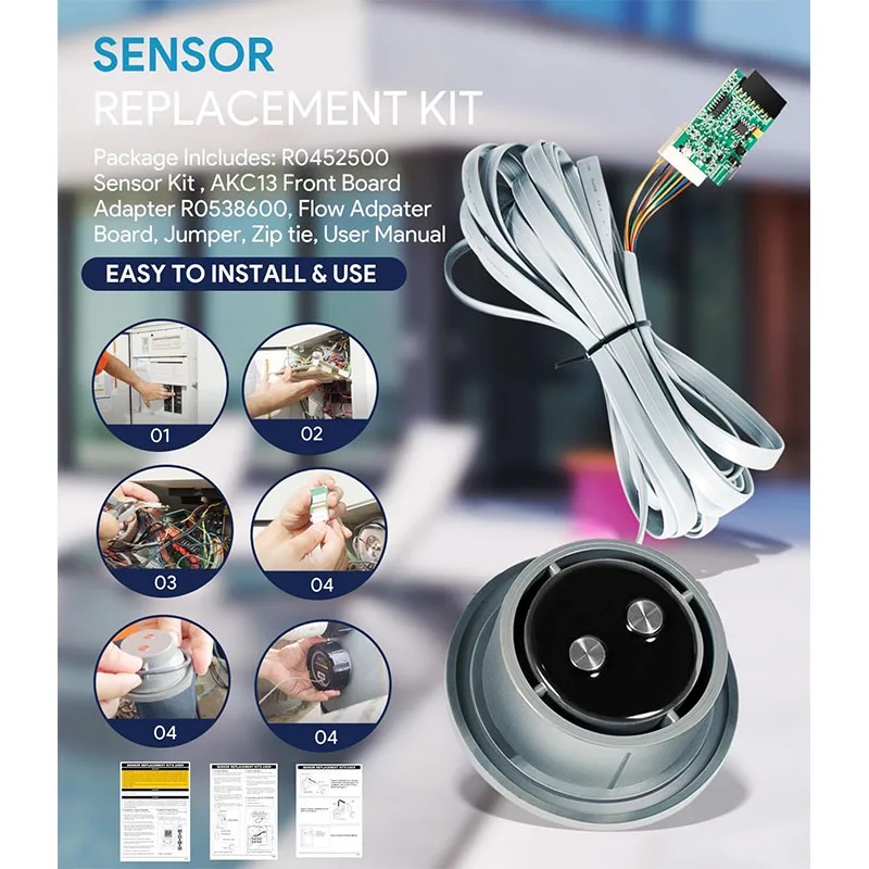 For Zodiac R0452500 16-Feet Port Sensor Replacement for Zodiac Jandy PureLink AquaPure Water Purification System