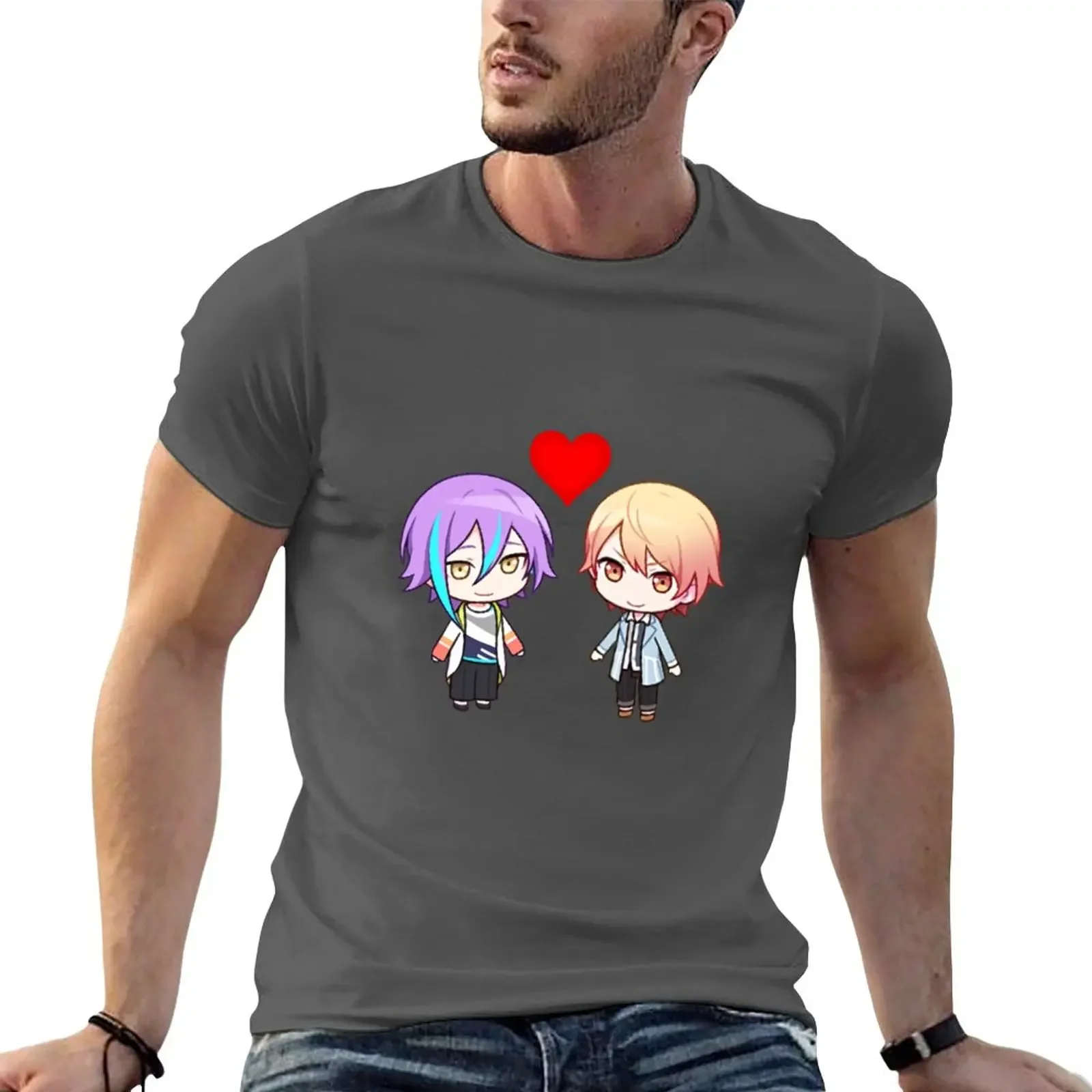 New rui kamishiro tenma tsukasa in love project sekai ruikasa T-Shirt man clothes funny t shirts mens workout shirts style tops