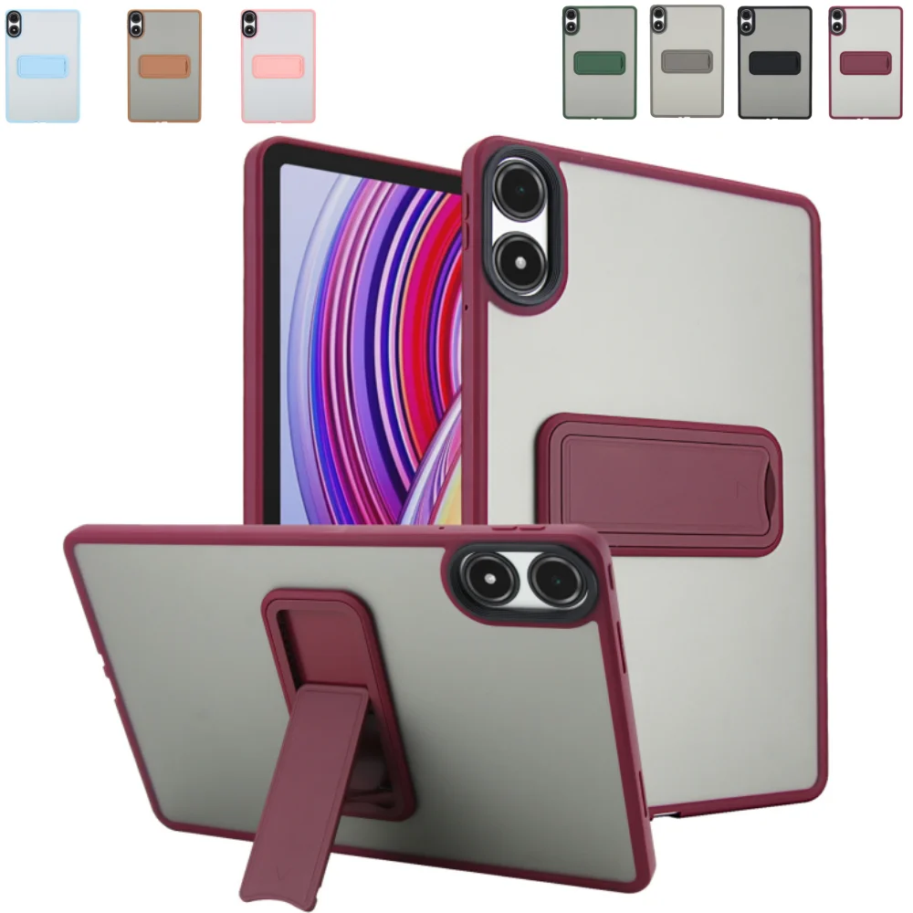 

Чехол для Xiaomi Redmi Pad 2 Pro 12,1 дюйма, 2025 г., минималистичный прозрачный защитный чехол-подставка для планшета Redmi Pad 2Pro 12,1 дюйма