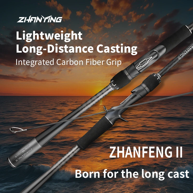 

Универсальный карбоновый стержень для приманки ZHANYING, сверхлегкий, высокочувствительный, длинный литой стержень для окуня и окуня, литья/спиннинга