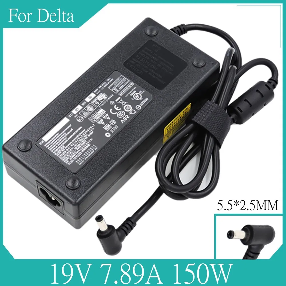 Carregador Portátil para Clevo A15150p1a W650kk1 P651ra P955ep6 P950hp6 A150a006l A150a010l A150a015l 19v 7.89a 150w