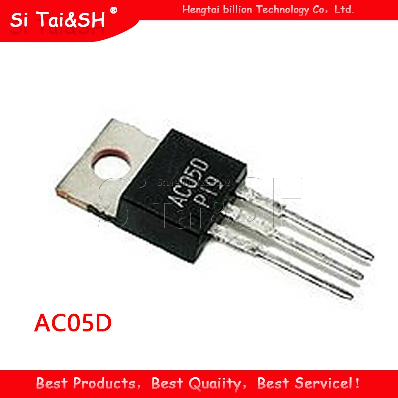 5 uds. AC05D 5A 400V TO-220