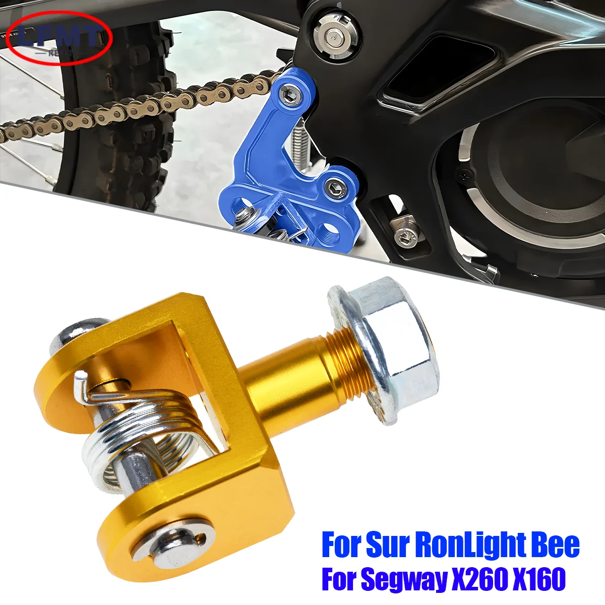 

Кронштейны для крепления электрических подножек из алюминия с ЧПУ для Surron Light Bee X S, а также для Segway X160 X260