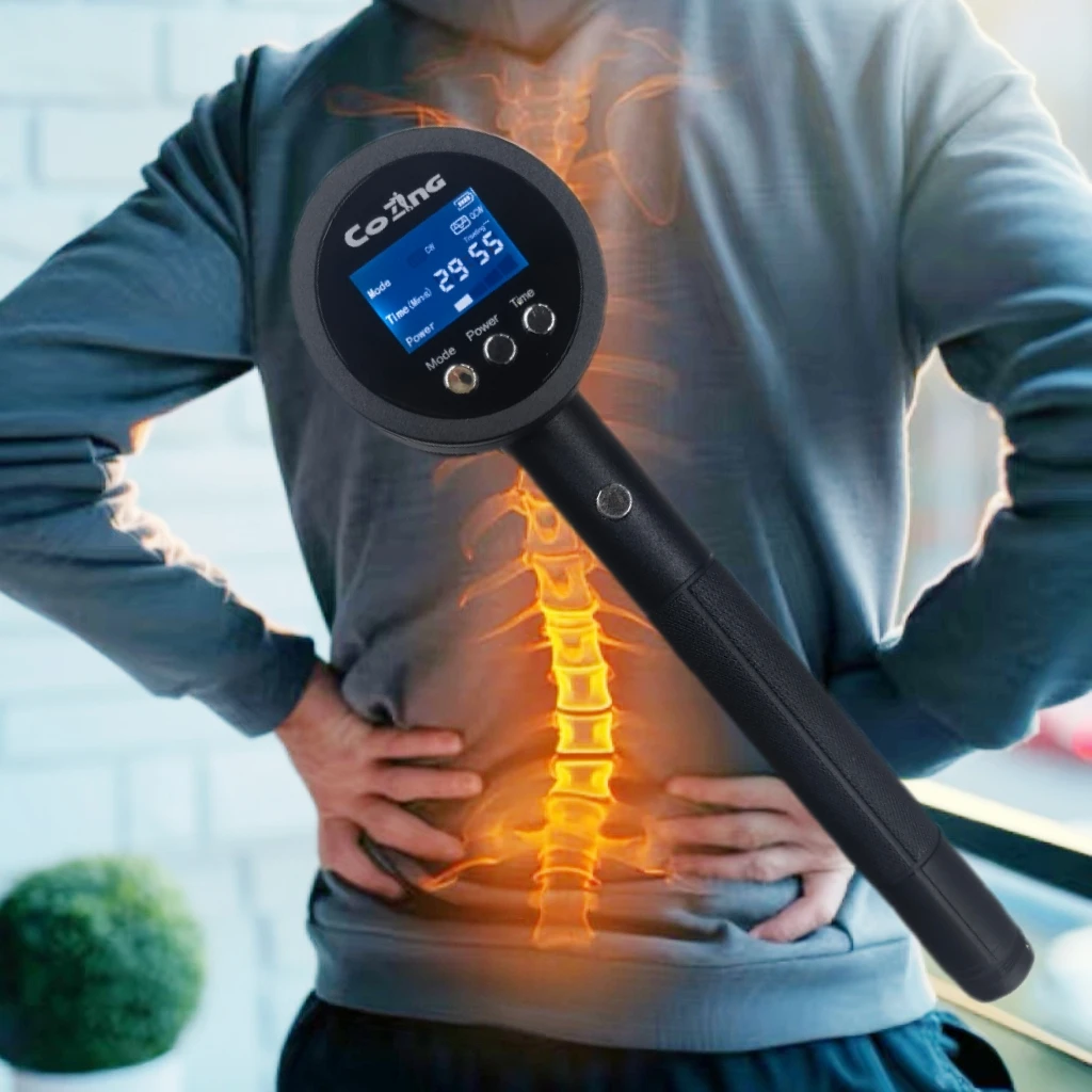 

COZING 808nm*19 + 650nm*6 Advanced 25 Diode Cold Laser Machine 650nm & 808nm for Deep Tissue Healing, Joint Pain