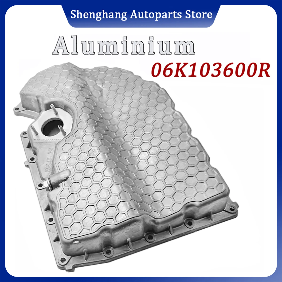Bandeja de óleo Waste Pan para VW Golf, liga de alumínio, 06K103600R, A1, A3, Q2, TT, MK7, GTI, Sharan, Tiguan, Touran, Passat, Skoda, melhorado