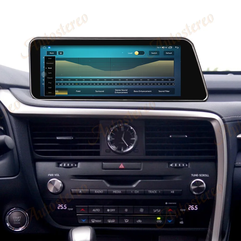 

10.25 Touch Screen Android 14 Auto Multimedia Car Radio For Lexus RX 2016-2019 Car GPS Navigation Audio Stereo Head Unit Carplay