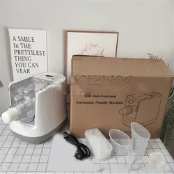 Electric Noodle Machine Automatic Pasta Machine Noodle Maker Dough Knead Pressing Fresh Noodle Making Machine 220V/110V