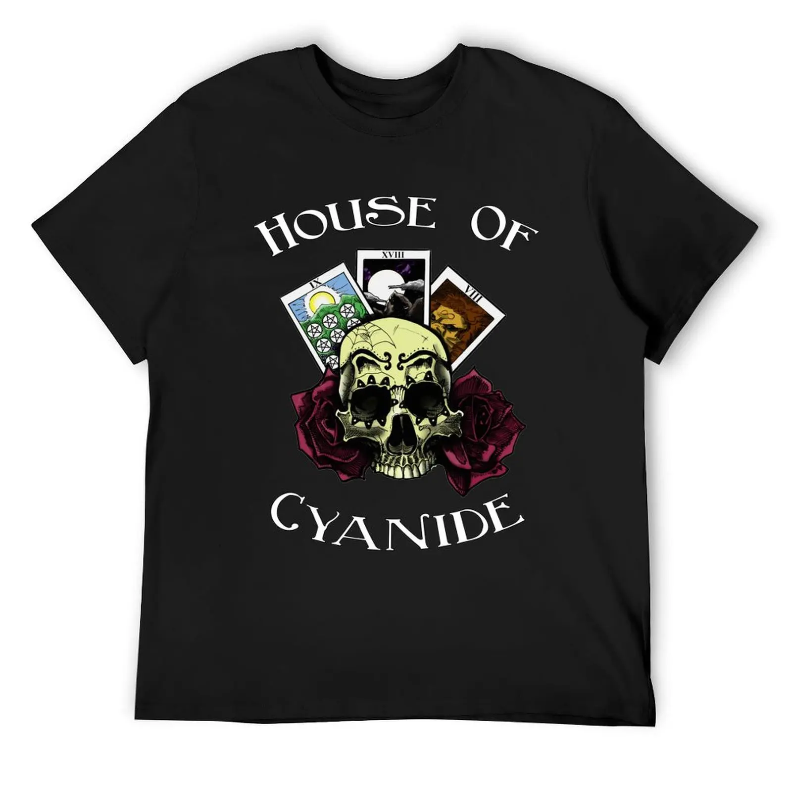 House Of Cyanide T-Shirt vintage t shirts summer tops plain shirts graphic tees fruit of the loom mens t shirts