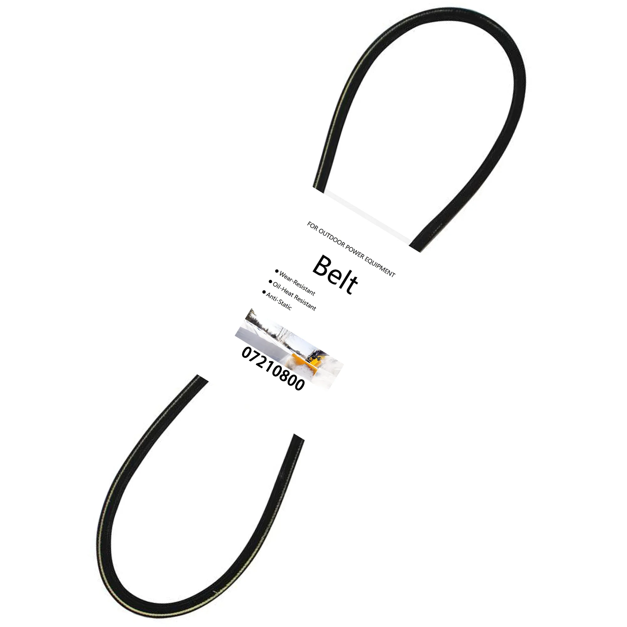 

07210800 Auger Drive Belt for Ariens ST832 ST824 ST724 ST524 ST1032 ST1136 ST1024 Bluebird Husq Snowblower, Replaces 72108 72108