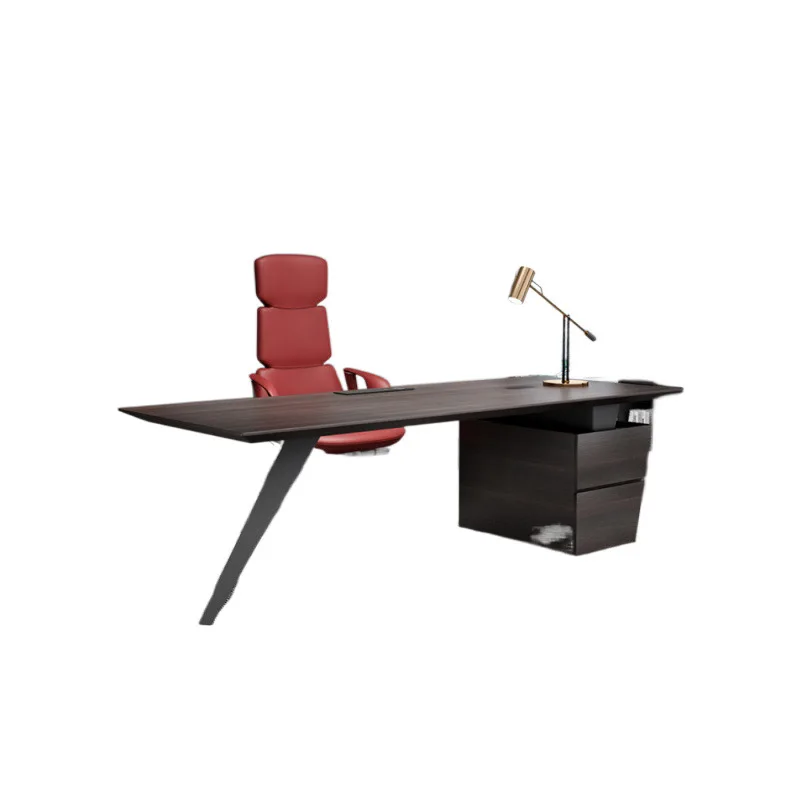 Boss desk desk light luxury modern advanced inductor computer desk