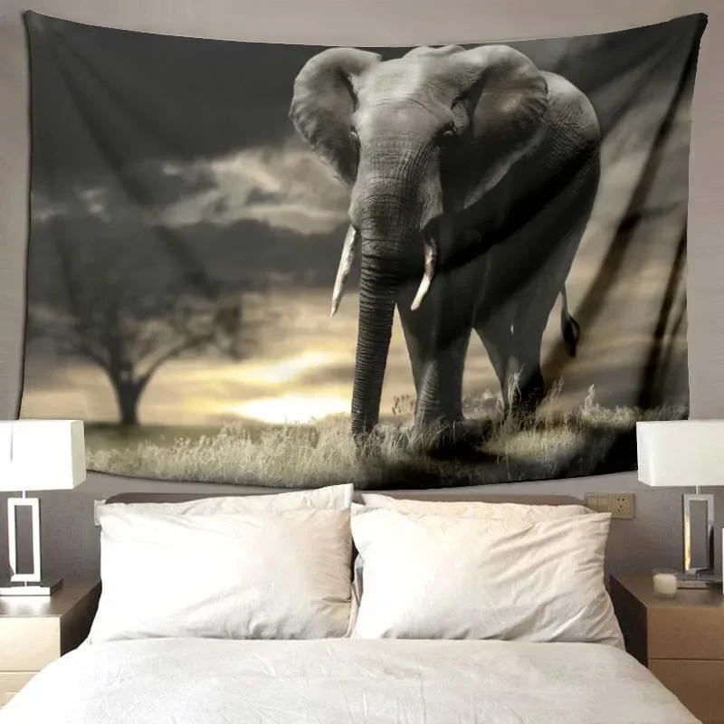 

3D animal world blankets, rabbit elephant living room bedroom housewares children's room soft and comfortable blankets, gifts