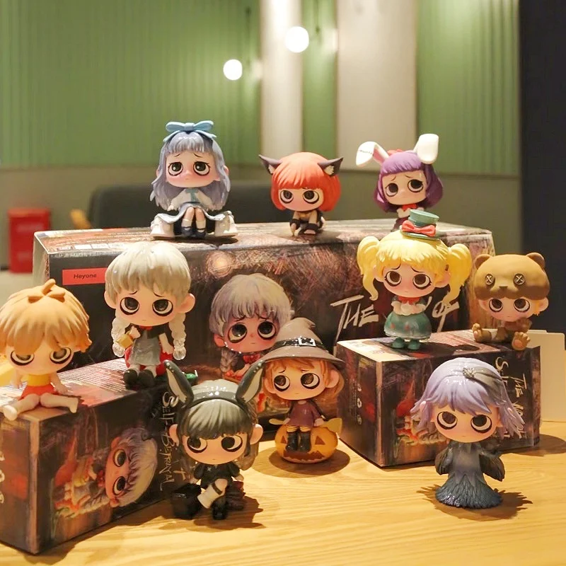 كيكي طريقة الخيانة الذاتية سلسلة اللعب لطيف عمل أنيمي الشكل Kawaii نموذج اللعب مصمم دمية الهدايا العصرية