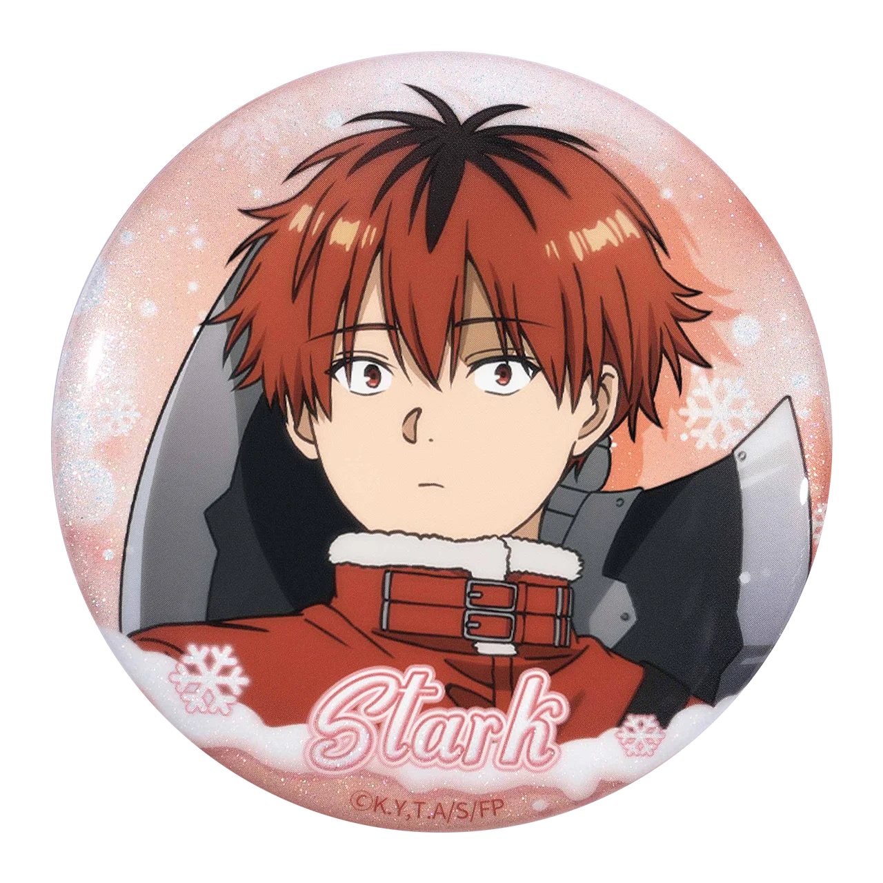 58mm Anime ‌Frieren: Beyond Journey's End‌ Eisen Himmel Lawine Stark Cosplay COSTUME Badge Pin SPTE Tinplate Brooch﻿ Prop Gilf