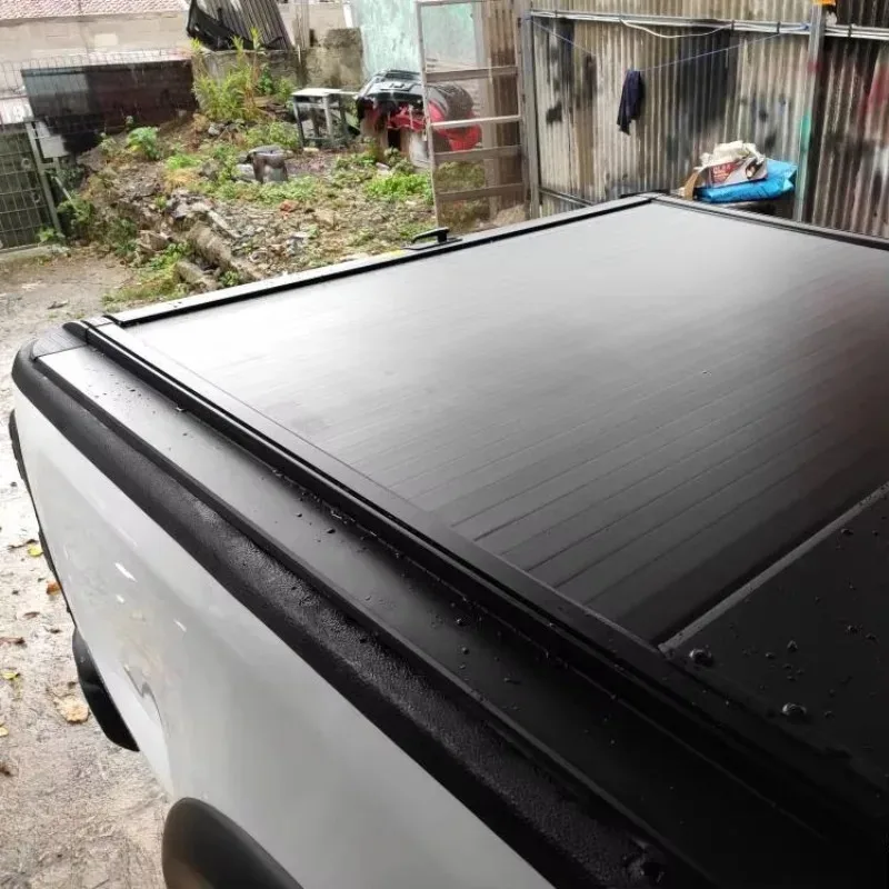 

Pickup Waterproof Manual Truck Bed Tonneau Cover Roller Lid Retrac Hard Cover For Colorado B