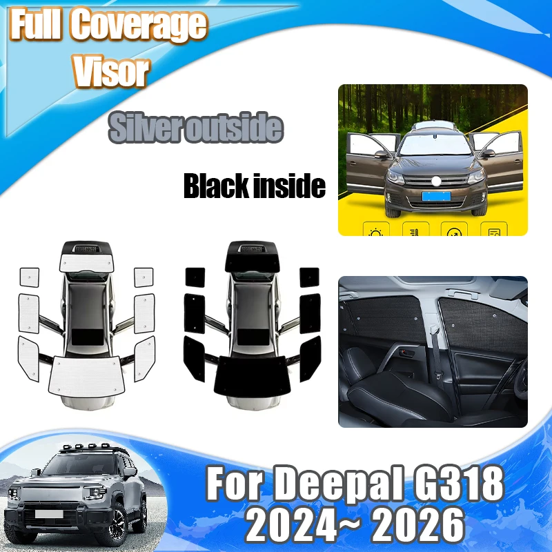 

Автомобильный солнцезащитный козырек для Deepal G318 2024 2025 2026, аксессуары, солнцезащитные козырьки на лобовое стекло, солнцезащитные козырьки для окон, солнцезащитные инструменты, автомобильные аксессуары