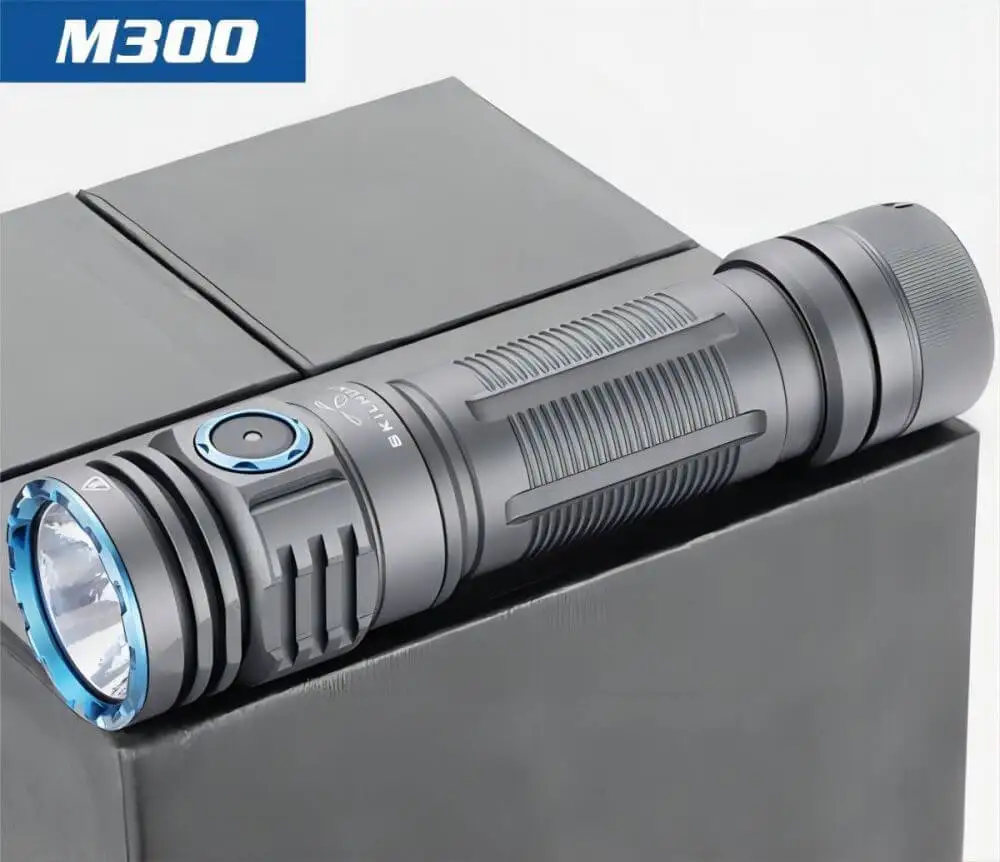 

Skilhunt M300 V2 3000 Lumen USB Rechargeable LED Flashlight