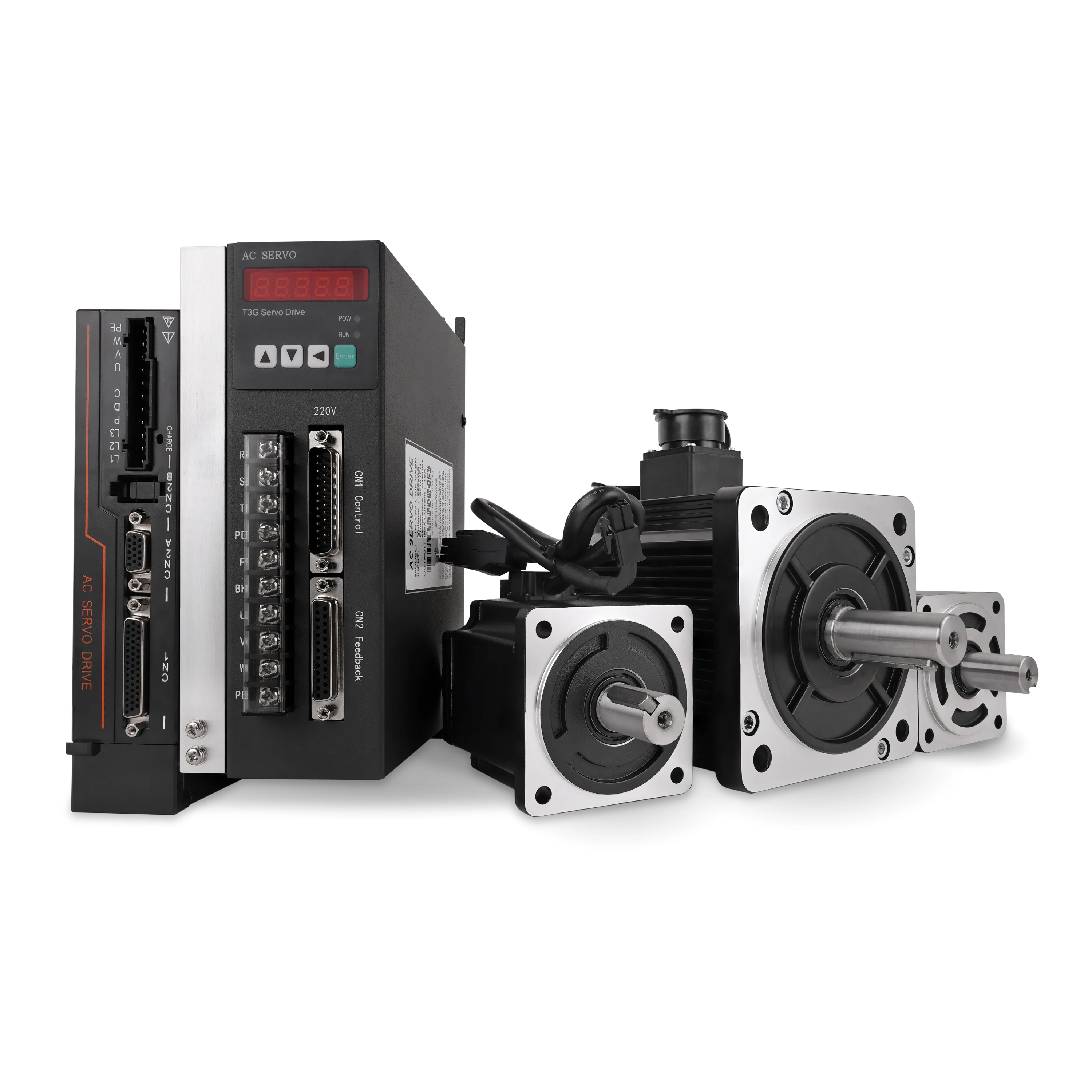 

400W 750w 800w 1kw 1.5kw 2kw 2.3kw 3.8kw 8kw 11kw 15kw 25kw 12v 24v 110v 220v 380V Spindle Dc Ac Servo Motor With Brake Drive