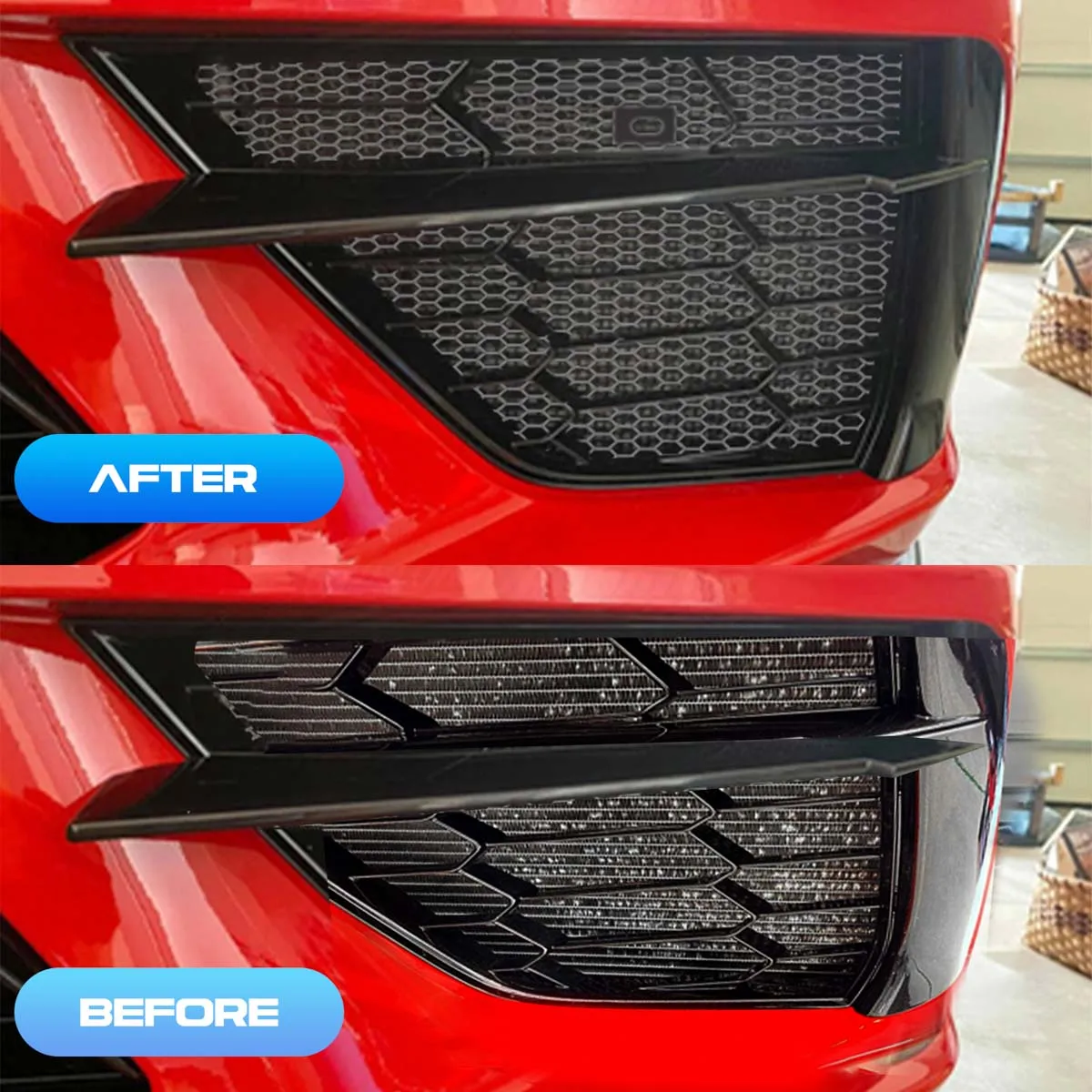 Grill/Radiator Guards Intake Grille Guard Front/Side Radiator Shield For Chevrolet C8 Corvette 2020 2021 2022 2023 Accessories