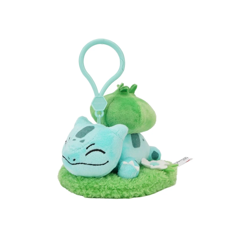 Animal Pokemon Pikachu Eevee Bulbasaur Charmander Jigglypuff Squirtle Kawaii Plush Toys Pendant Keyring Keychain Birthday Gifts