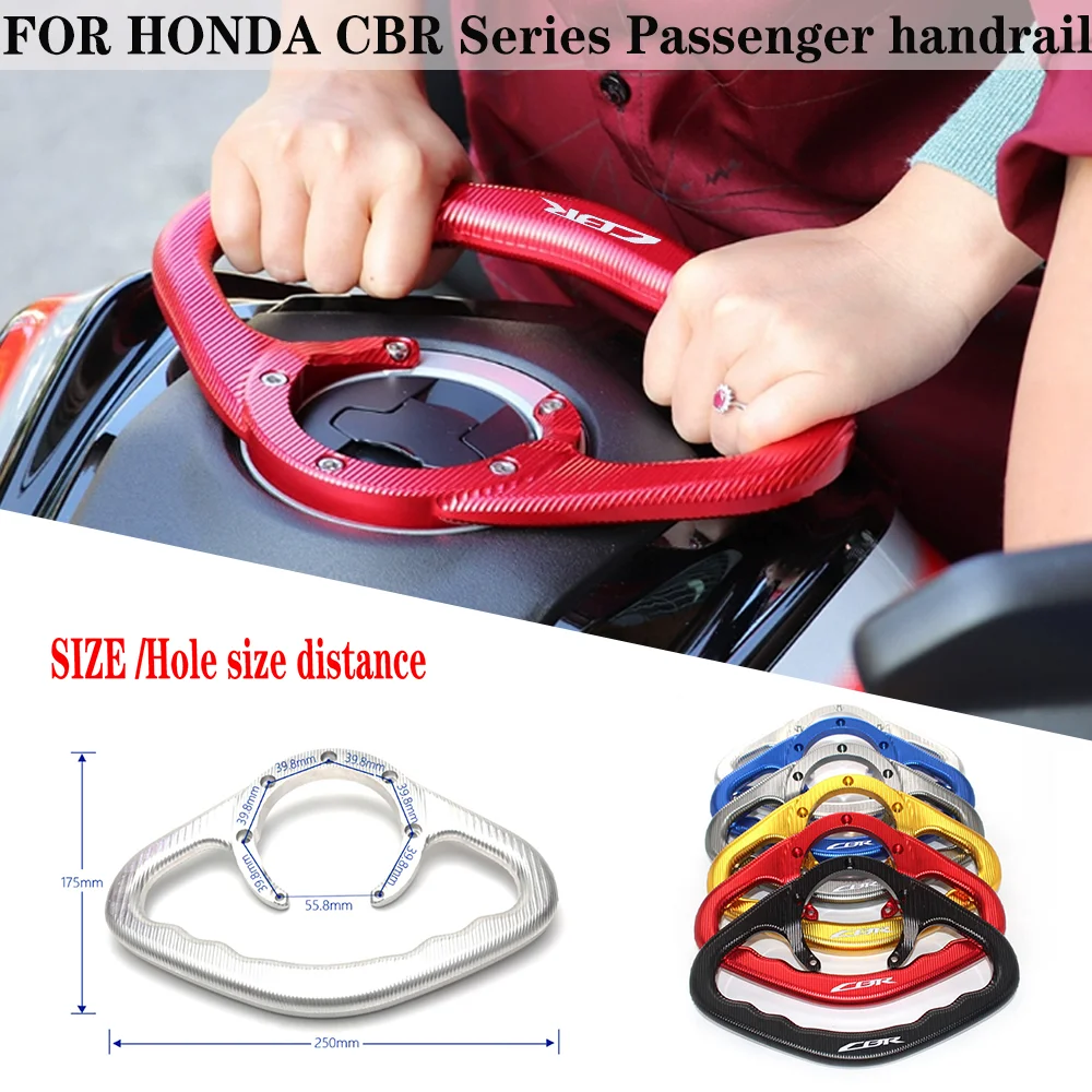 

For HONDA Series CBR1000R CBR CBR-1000R 1000R CNC Motorcycle Passenger Handgrips Hand Grip Tank Grab Bar Handles Armrest