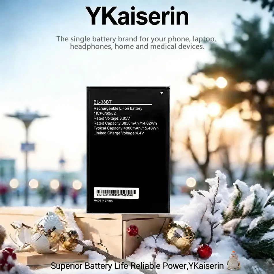 

Высокоемкостный экологичный аккумулятор для мобильного телефона 4000 мАч для Tecno BL-38BT