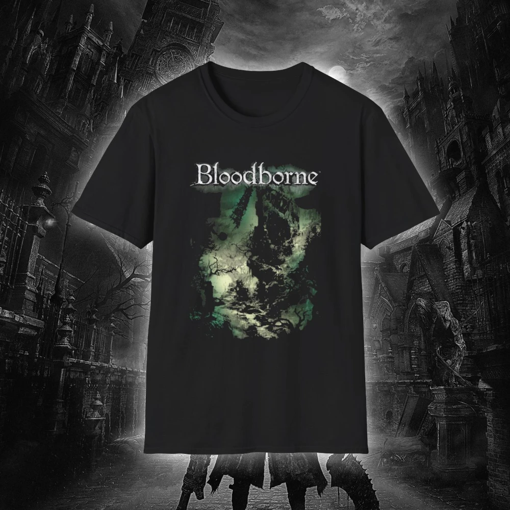 Bloodborne and Dark Souls themed T-shirts | Gothic video game T-shirts | Pure cotton all-season couple streetwear T-shirts