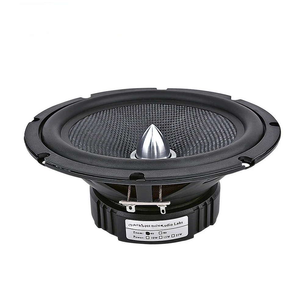 6.5 Inch Audio Car Midrange Bass Speaker  4 8 Ohm 60W Glass Fiber Bullet Woofer Loudspeaker DIY Home Theater Sound System