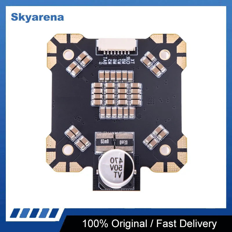 يدعم iFlight BLITZ PDB Pro مدخل LIPO 4-8S مع فتحة تثبيت 35*35 مللي متر لأجزاء طائرات بدون طيار FPV X-CLASS/Cinelifter