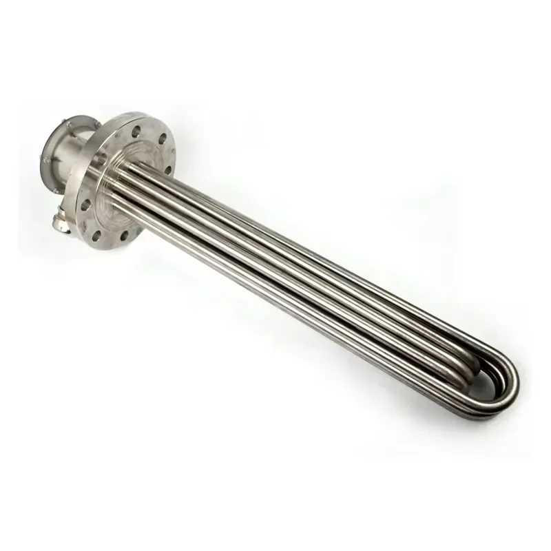 Laiyuan 12kw 15kw 18kw 30kw Industrial Electric Flange Boiler Heater Tubular Immersion Heater Heating Element for Oil Tank