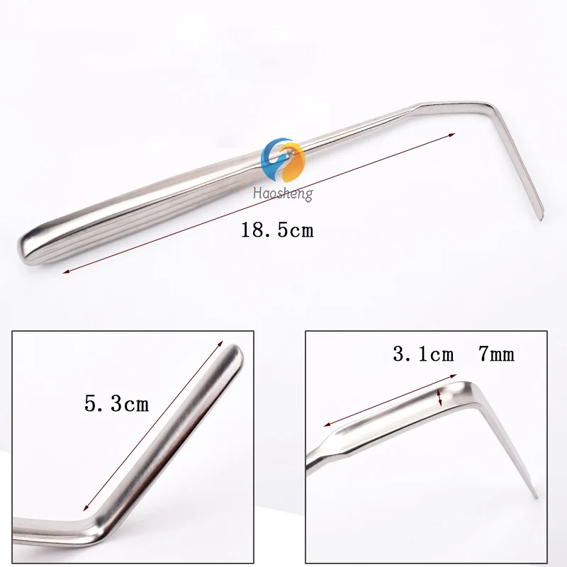 Eyelid Hooks Nasal Jaw Cosmetic Plastic Surgery Instruments Correction Nose Double Ended Aufricht Retractor