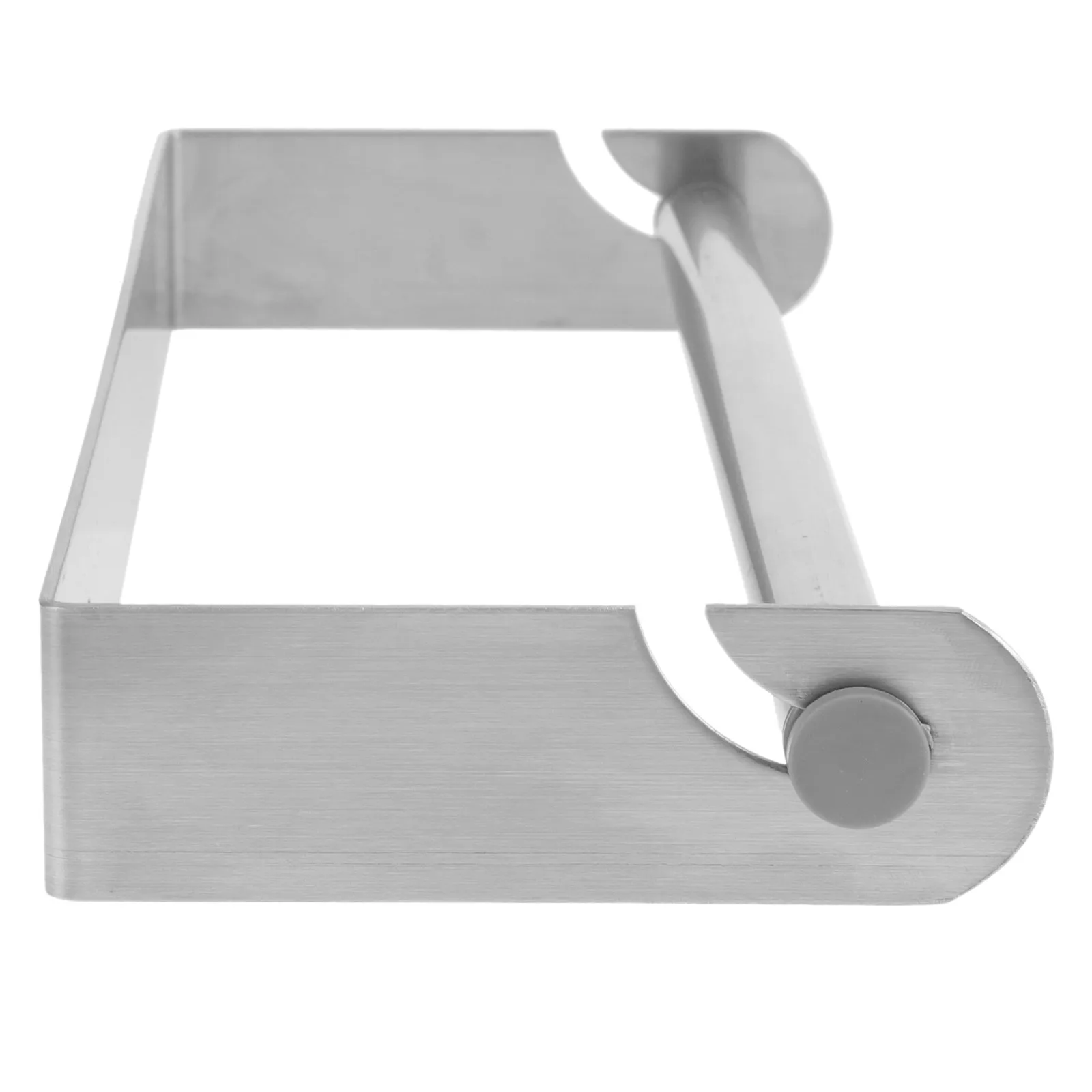 

Stainless Steel Toilet Paper Holder Paper Towel Organizer Cling Film Rack Strong Rust Proof Under Cabinet Mount for Kitchen