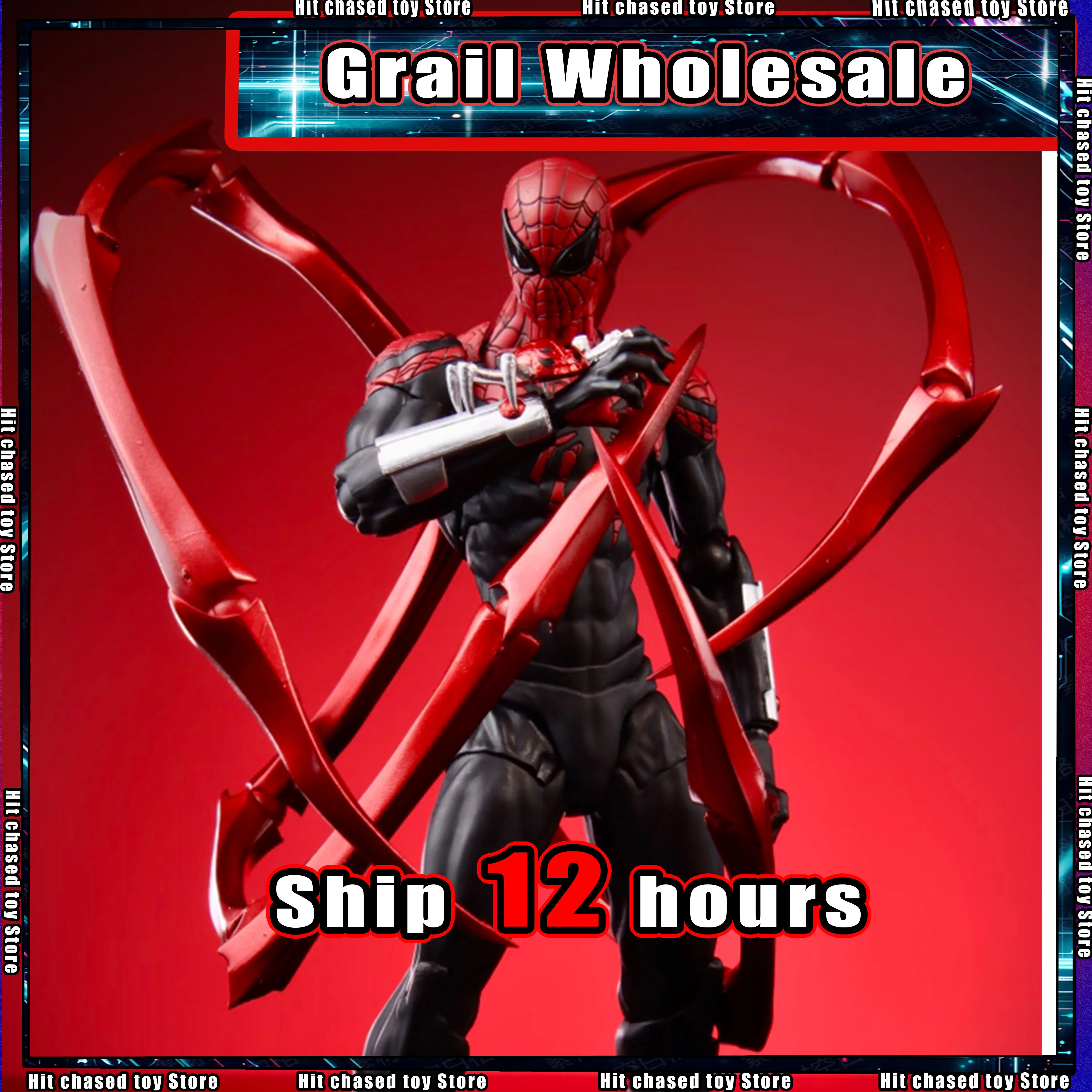 

[IN STOCK] Mess Toys Superior Spider Man Doctor Octopus Peter Parker Messtoys Spiderman Neighbor Anime Action Figure Gifts Toys