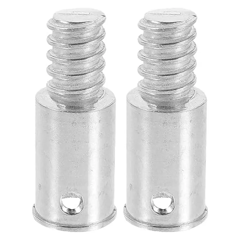 HHTL 2Pcs Threaded Tip Replacement Spare Parts Repair Kit,Aluminum Threaded Handle Tips For 0.72 Inch Wood Or Metal Poles