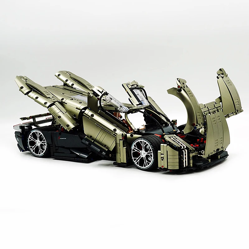 Offres spéciales 10626 véhicule technique Supar voiture de Sport X Hypercar modèle blocs de construction briques bricolage jouet cadeaux d'anniversaire pour les enfants