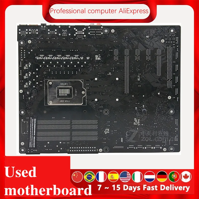 For ASUS SaberTooth P67 Computer Motherboard LGA 1155 DDR3 32GB For Intel P67 P8P67 Used Desktop Mainboard